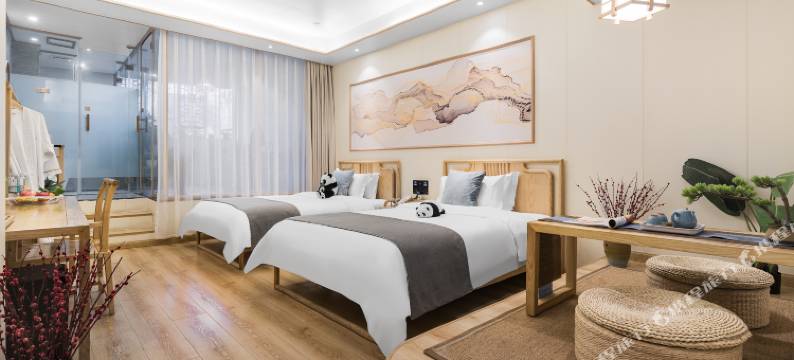 风隐天骄酒店(都江堰景区南桥店)图片