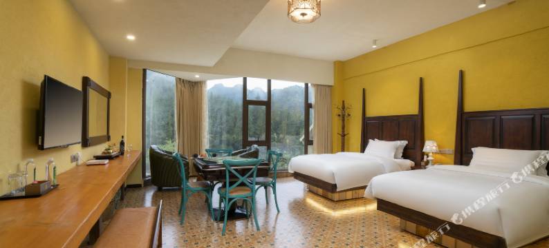 十二背后清溪峡山庄图片