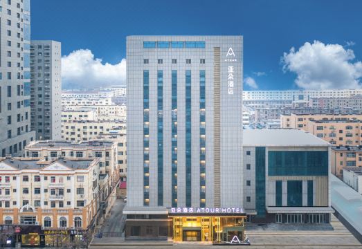 滨州滨城区渤海国际广场亚朵酒店外景图