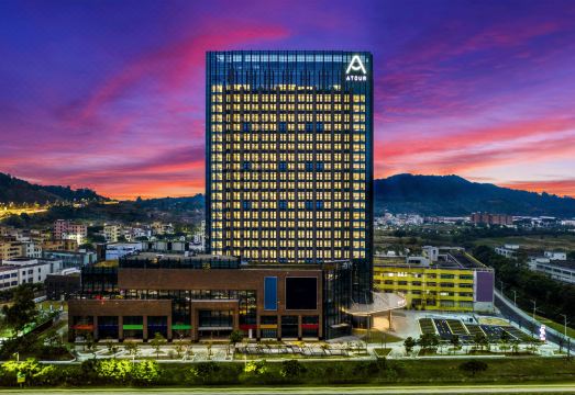 珠海斗门亚朵酒店外景图