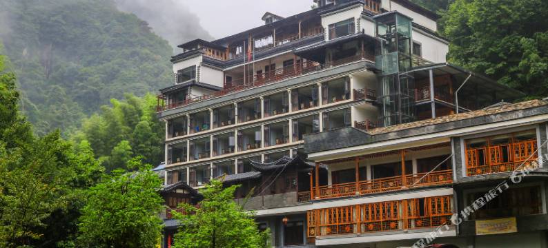 杭州太子瀑山庄图片