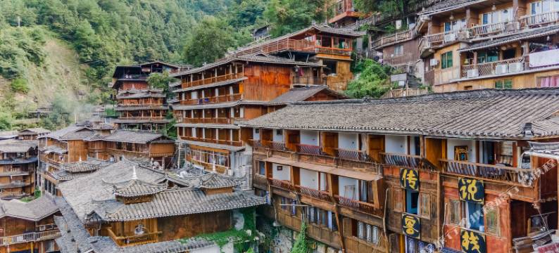 西江观景台传说高空全景度假美宿客栈图片