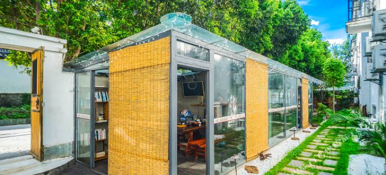 一蓝公社·茶空间花园美宿(大理古城大院里店)图片