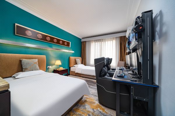 无双电竞酒店(成都宽窄巷子西南交大地铁站店)预订价格,联系电话位置