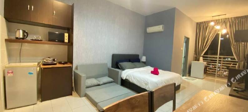 位于双威的1卧室公寓-35平方米|带1个独立浴室(5Mins to Sunway Pyramid #Subang SS15 Cozy Studio Menara Rajawali)图片