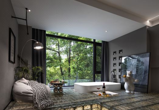 长沙方糖蜜古酒店（ifs国金中心天心公园店）外景图