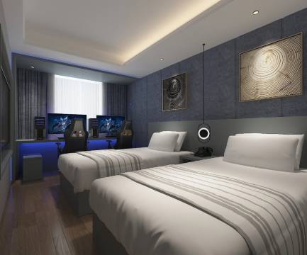 竞迹电竞酒店(郑州德化街店)