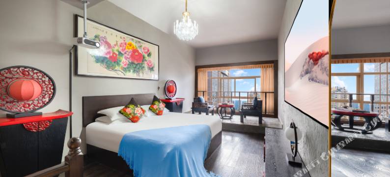 蝴蝶·牡丹亭国风雅宿(甲秀楼青云集市店)图片