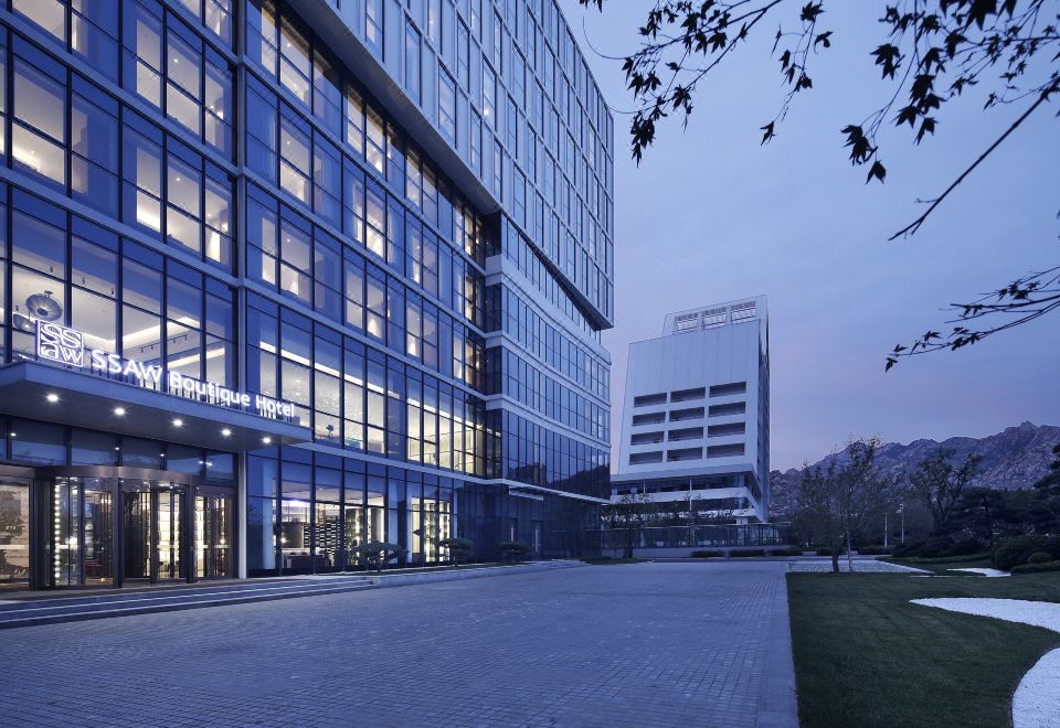 青岛东方影都创智君亭酒店外景图