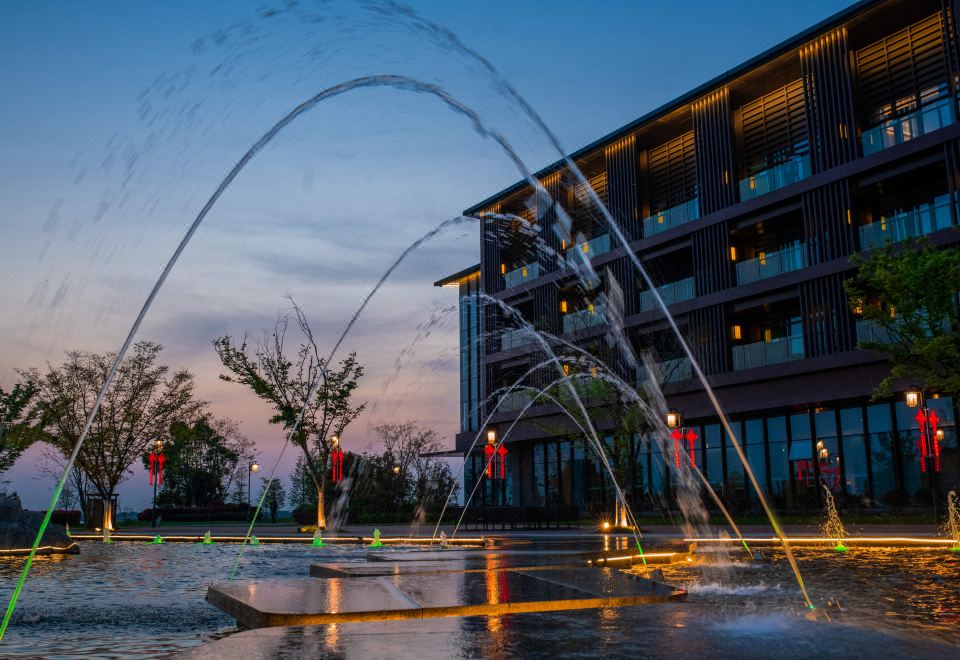茅山涵田度假村外景图