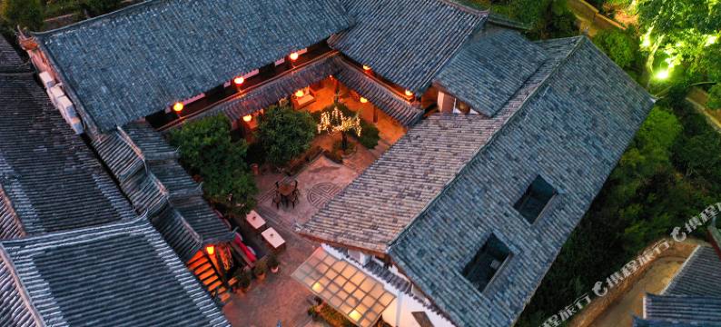 Lijiang沐兰·270°古城景Sense氛围感观景庭院(古城大水车店)图片