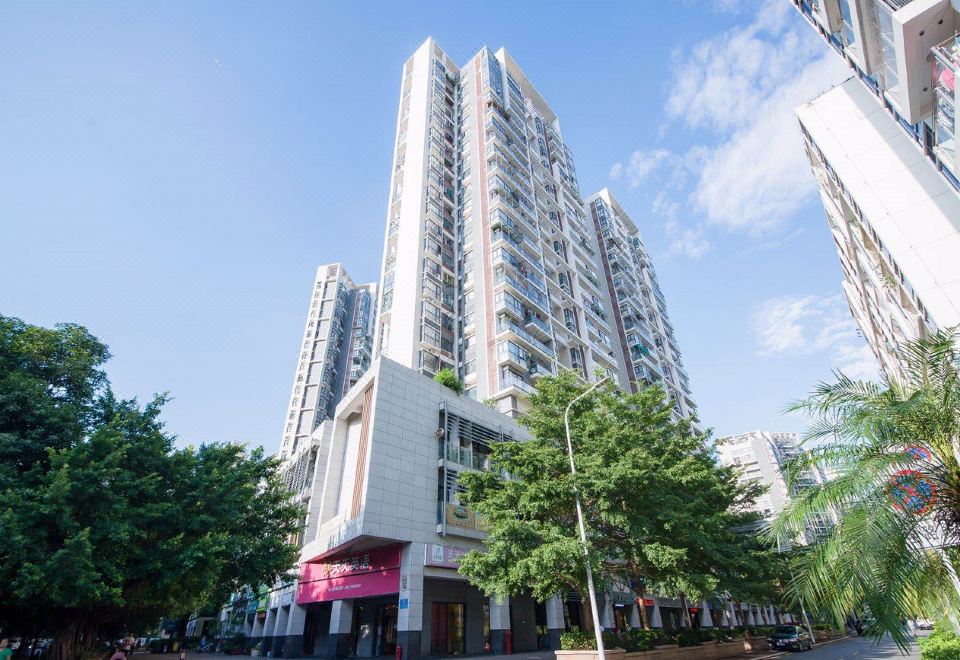 深圳鹏客精品公寓外景图