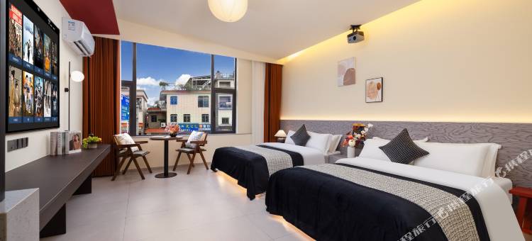 花筑雁舍|Flick·LotusCrane 智能艺术美宿(佛山顺德清晖园店)图片