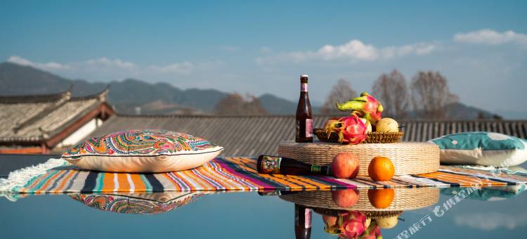 花筑·阳光三地丨Cloud天空之境·落日晚霞观景美宿(束河古镇店)图片