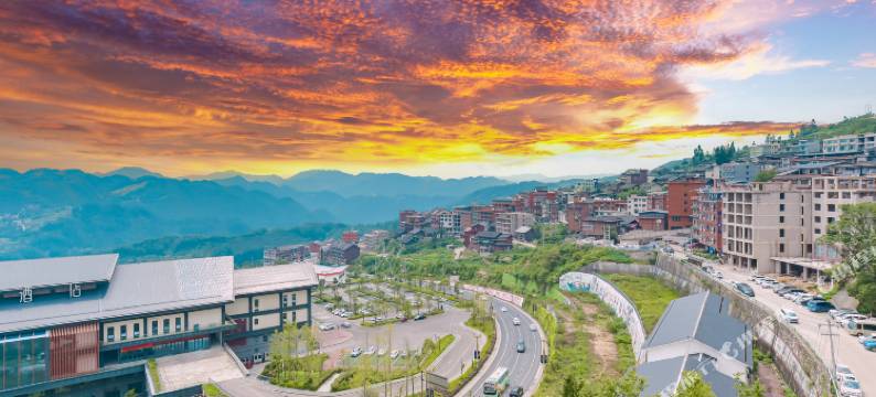 西江千户苗寨百合农家图片