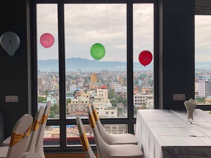 Gold Leaf Hotel Mandalay Over view