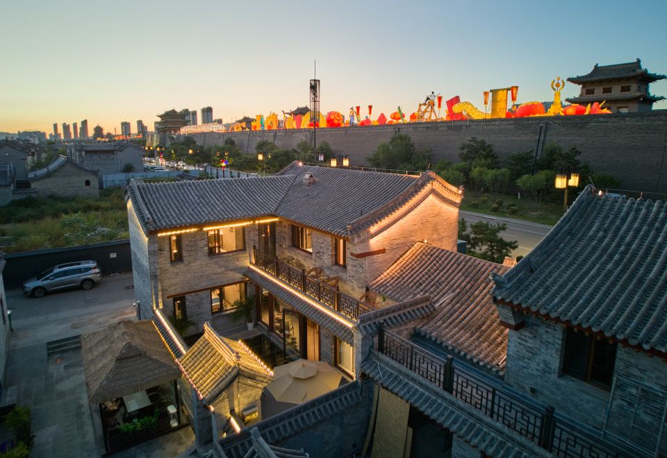 玩途?沐熙|设计师美学庭院民宿（大同古城店）外景图