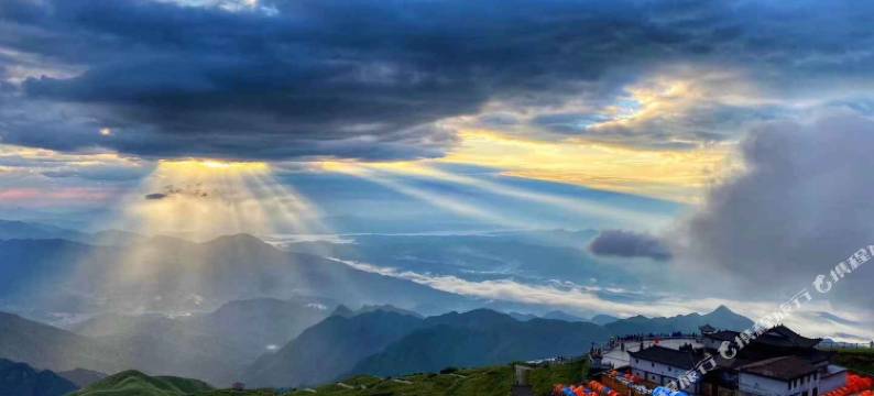 武功山金顶帐篷住宿图片