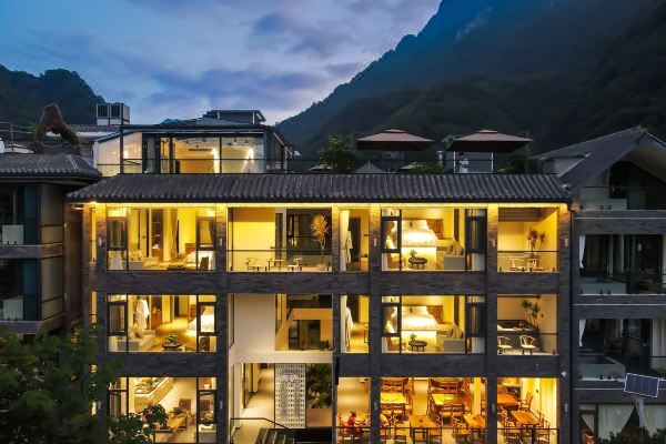 青城山青庐私汤温泉民宿预订价格,联系电话位置地址【携程酒店】