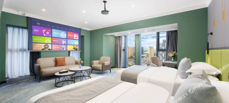 悦享·轻居酒店(经开万达广场高铁站店)图片