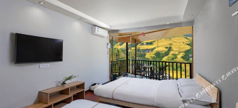 龙脊梯田日出山岚观景度假民宿图片