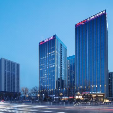 银川光耀中心希尔顿欢朋酒店图片