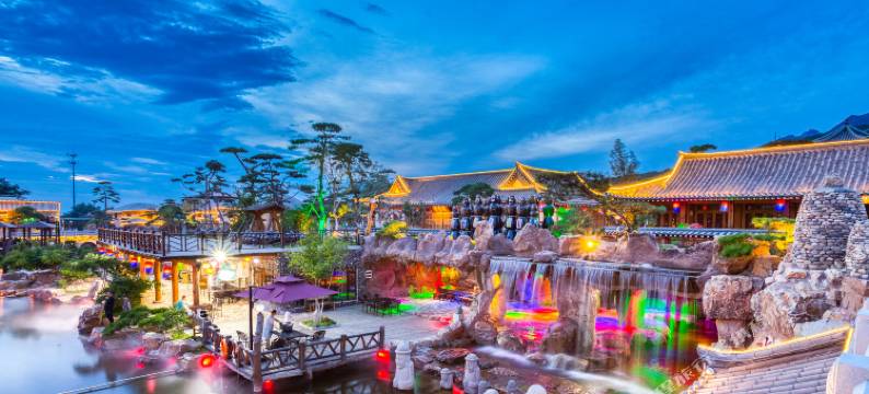 千山涌泉池韩园度假民宿图片