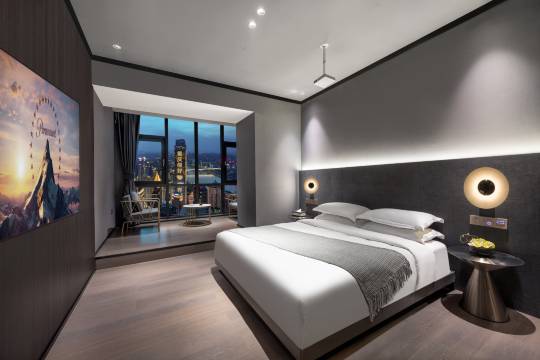 邻度丨高空江景·LD云端设计师酒店(重庆解放碑步行街洪崖洞店)图片