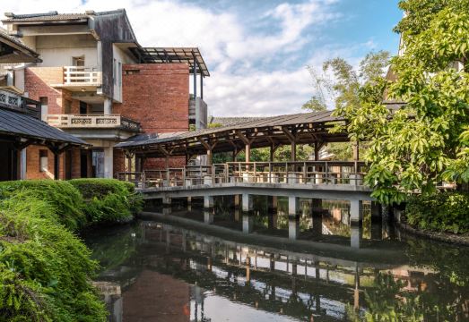 烟波花时间 宜兰传艺外景图