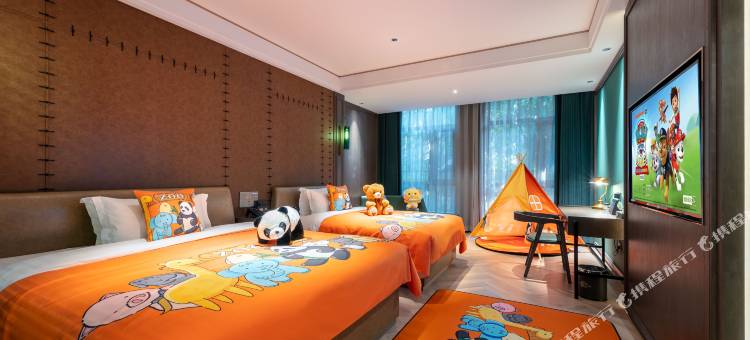 西安大雁塔大唐不夜城萬澳庭院图片