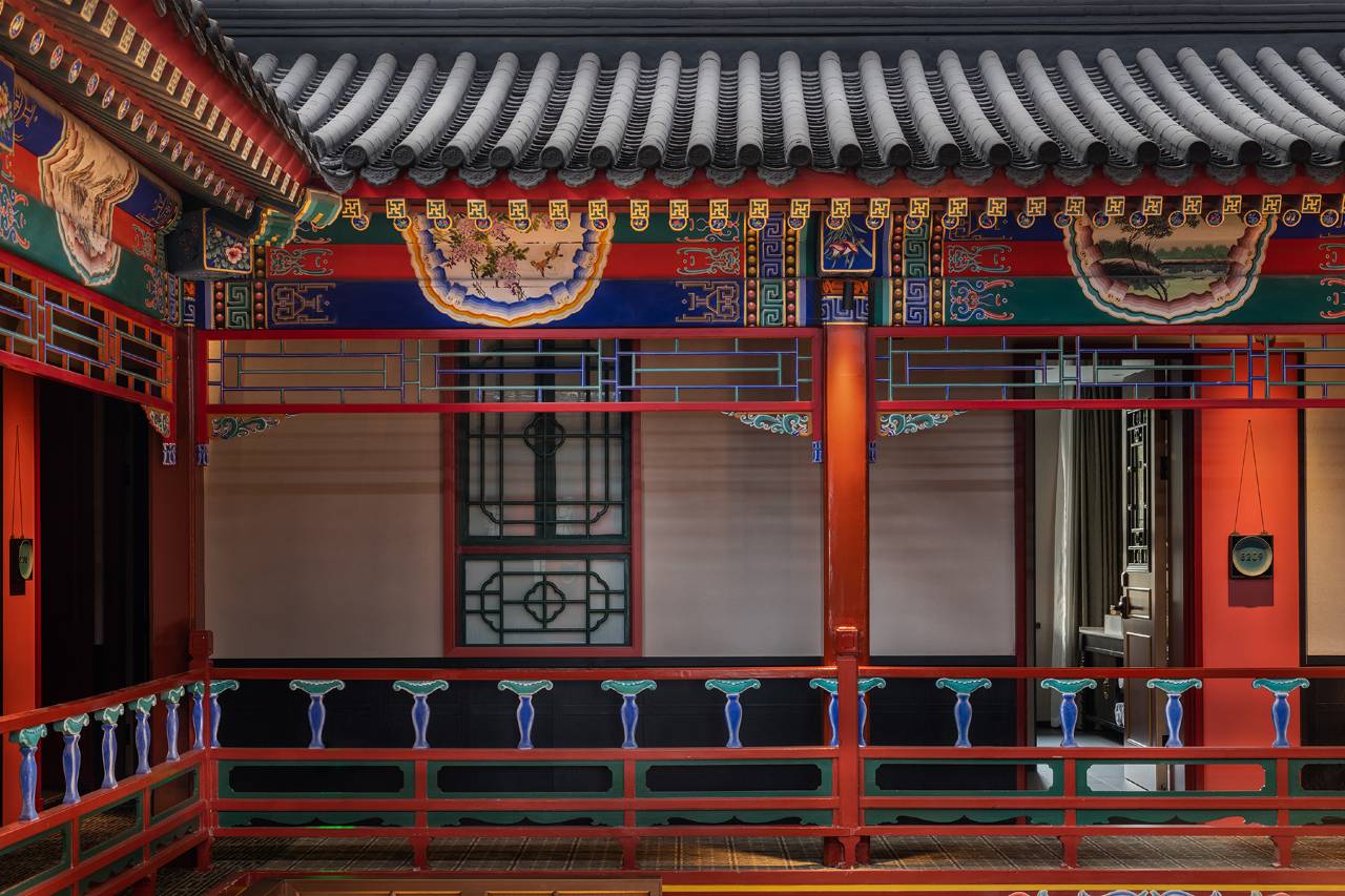北京后海鼓楼四合院漫心府图片