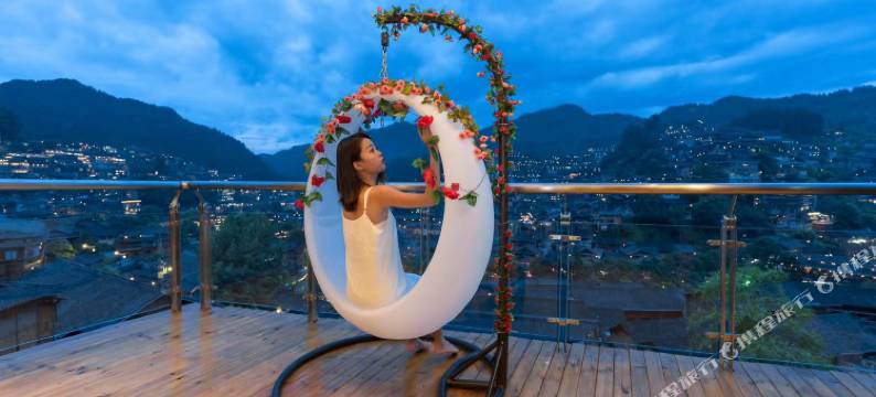 西江千户苗寨风景楼美宿山居图片