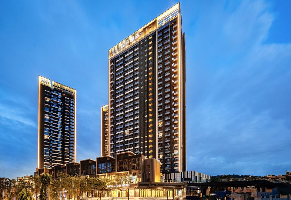 深圳光明科学城正大城亚朵酒店外景图