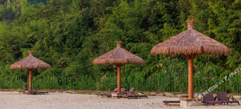 乐水阁・溪畔木舍|中式典韵观川露台美宿(桐庐龙鳞坝店)图片