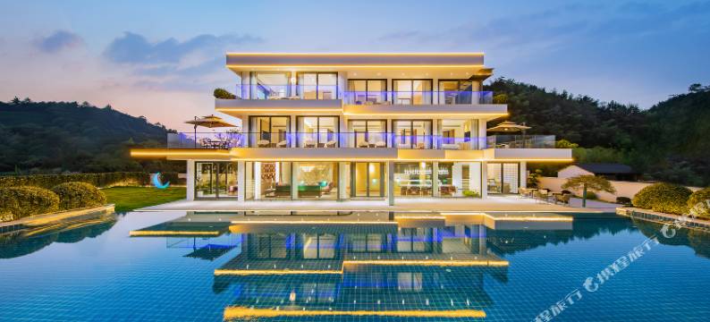 云溪泊岸·星空泳池溪畔轰趴·独栋Villa设计师民宿图片