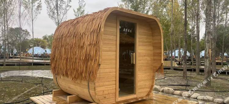 温泉县赛湖印象·星屿温泉度假营地图片