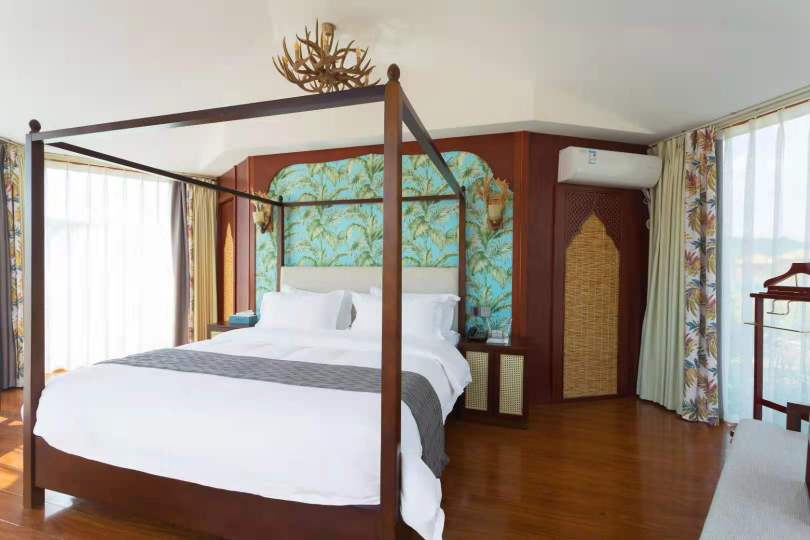 Daying Lakeside Stargazing Tent Hotel (Ocean Heart) Over view