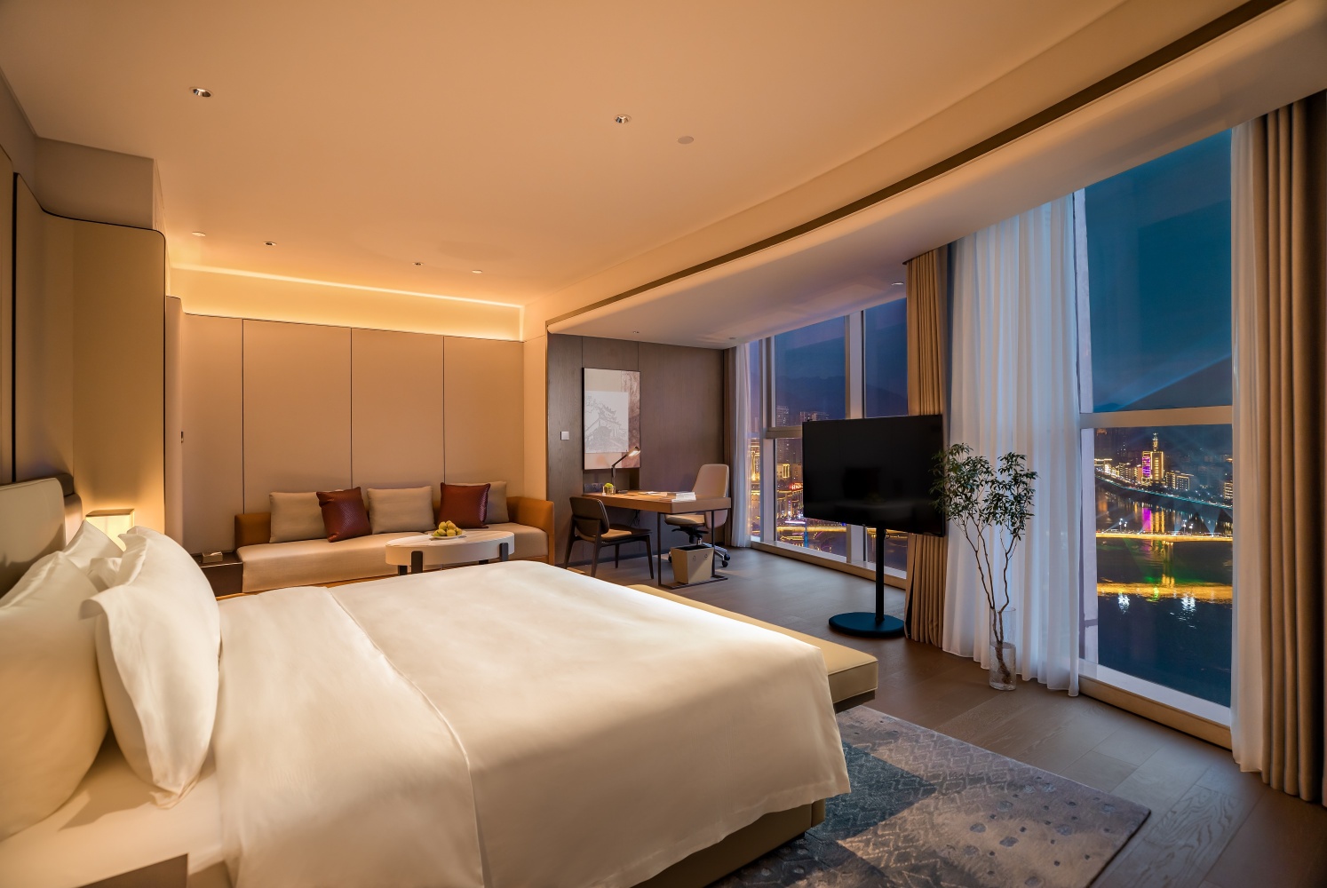 Wyndham Grand Plaza Royale Yujia Anhua Over view