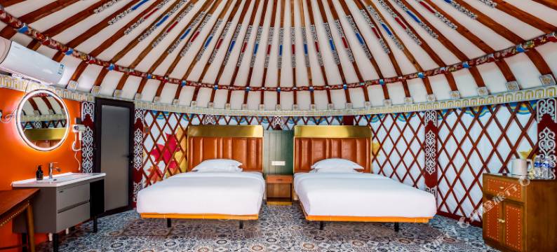 乌兰布统朵兰星空·Grassland·Starry Sky特色度假蒙古包图片