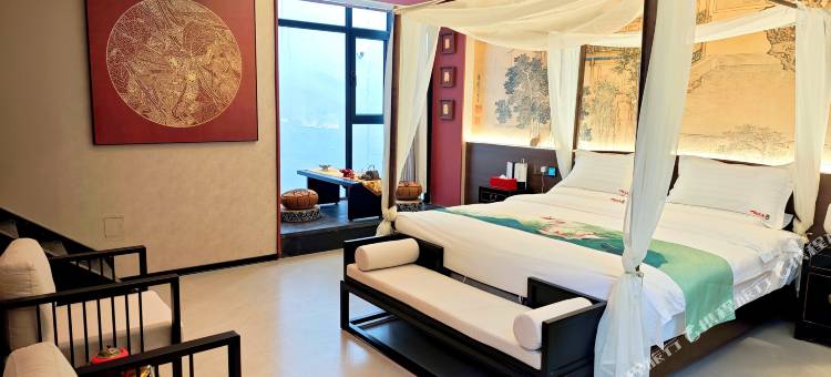 桃花岛江湖温泉民宿酒店(忻州古城店)图片