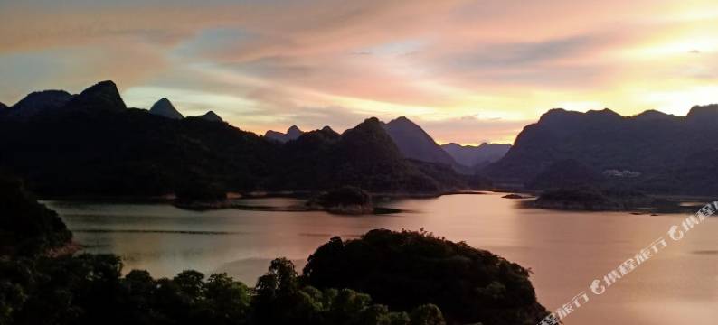 桃花湖全景民宿图片