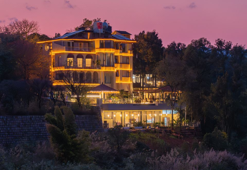 弥勒拾月吉安隐庐温泉野奢VILLA民宿外景图