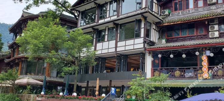 忘言山隐精品私汤民宿(青城后山泰安古镇店)图片