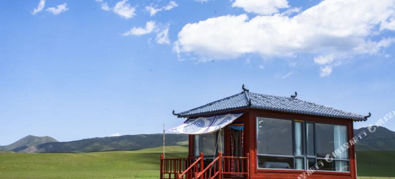 夏河桑科塞尔纳营地图片