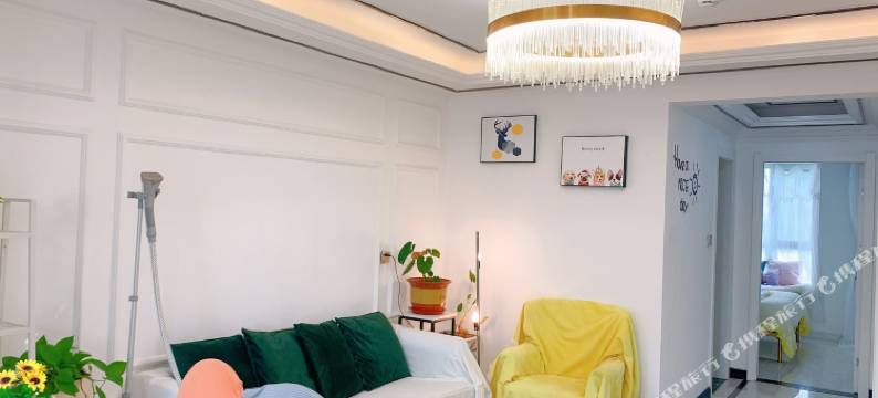 威海车站轻奢两居做饭齐全有地暖公寓图片