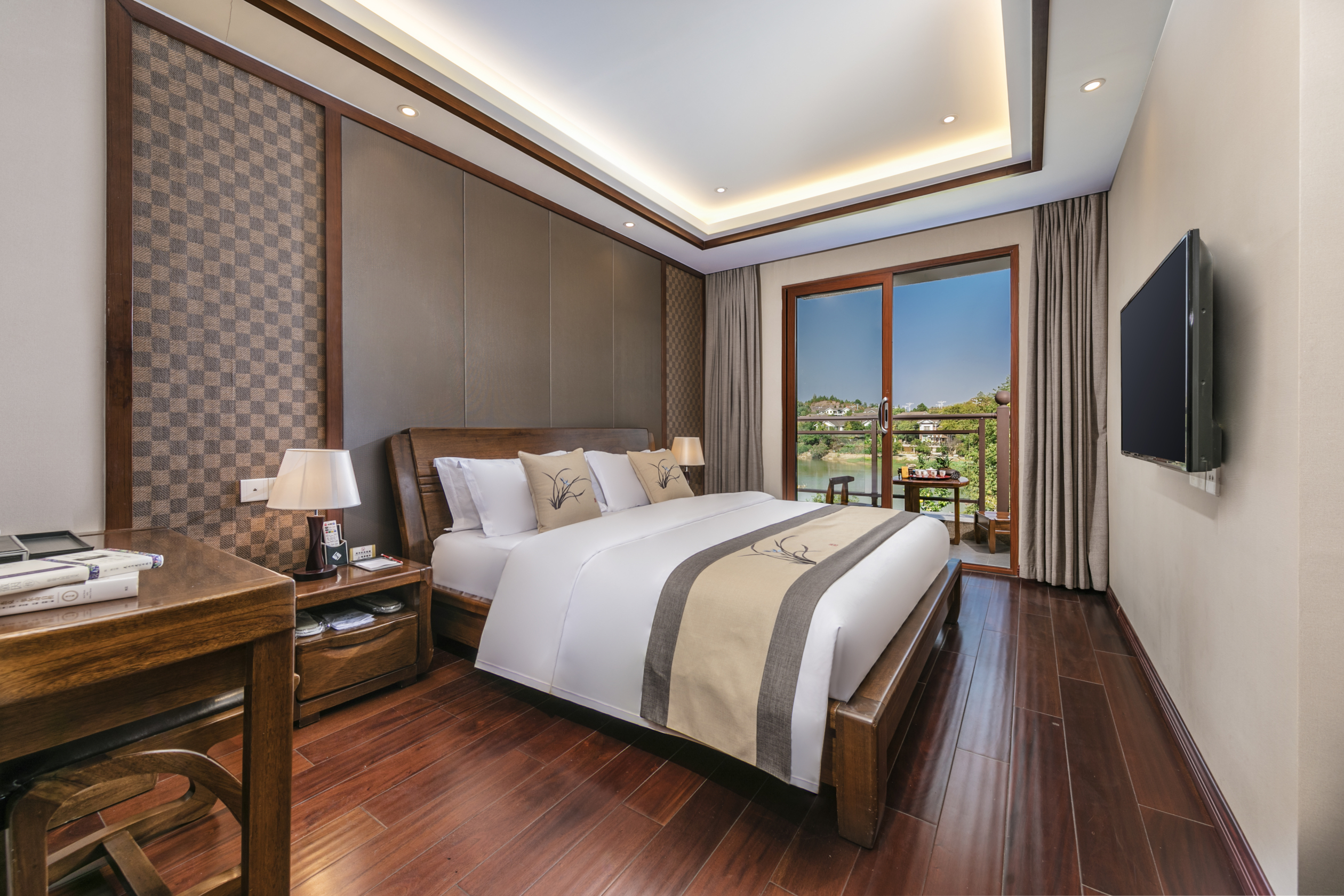 Wuyi Shanshuizhuang No.1 Holiday VillaOver view