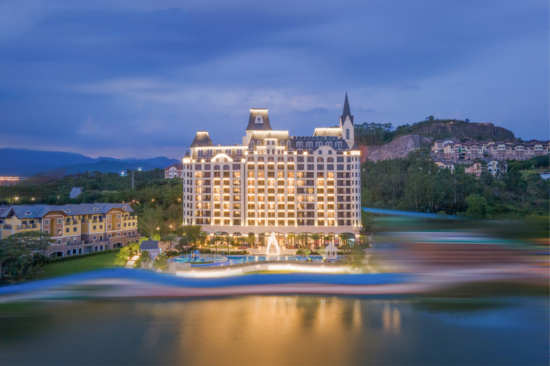 Grand LAN Resort Huizhou Minmetals Hallstatt hotelOver view