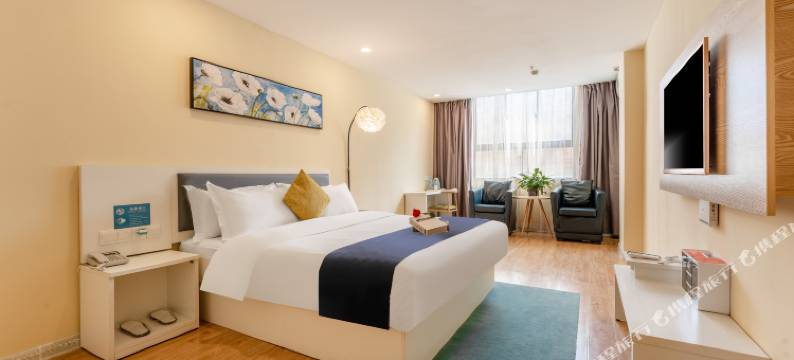 西安朗格酒店(长安区韦曲街道中心学校航天城地铁站店)图片