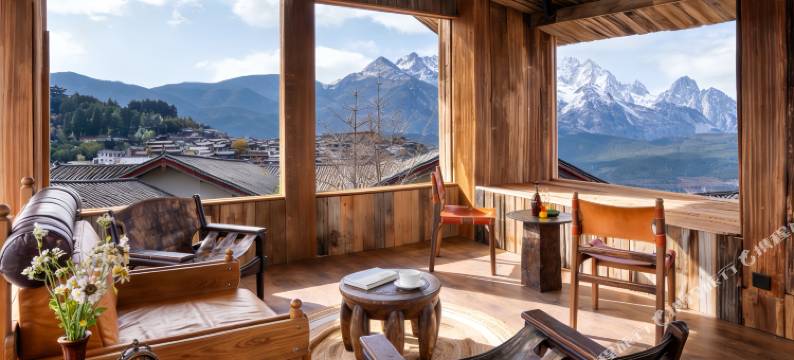 三宅壹笙·STREAM 日照金山收藏雪山观景民宿图片