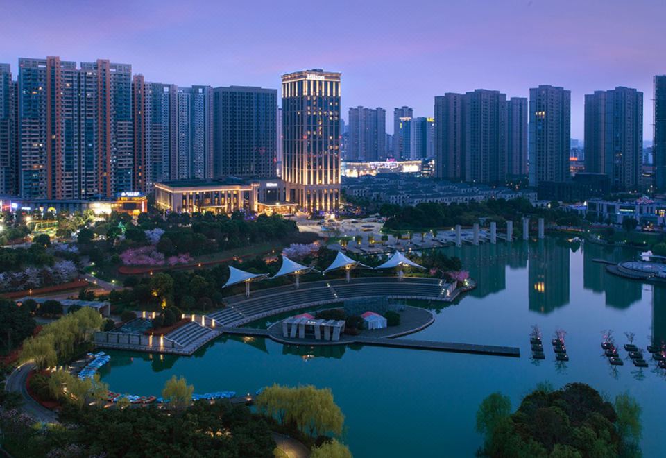 常州新城希尔顿酒店外景图